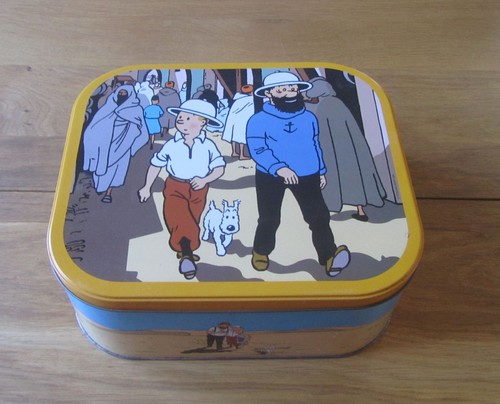 Boite tintin delacre le - tintin,