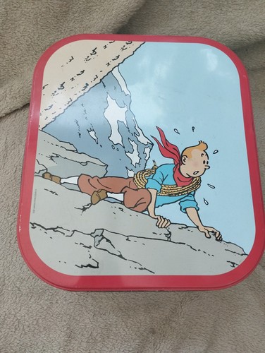 Boite metal tintin - metal,