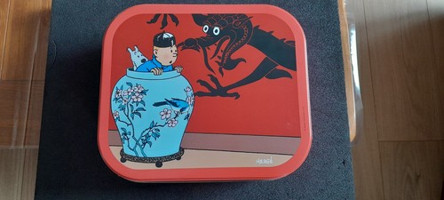 Boite tintin biscuit - boite,