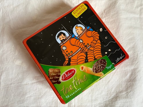 Boite biscuits delacre - boite, de