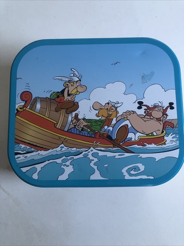 Boite métal delacre astérix - métal,